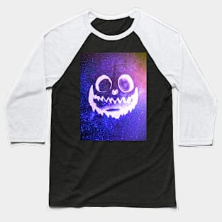 Galaxy Pumpkin - Halloween Baseball T-Shirt